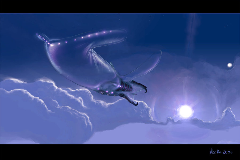 Illustration for article titled Only one artist dares to capture alien creatures in their natural habitat